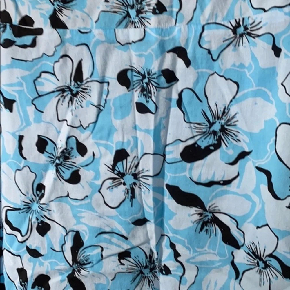 💜💜 New York & Company 100% Cotton Skirt Size 14